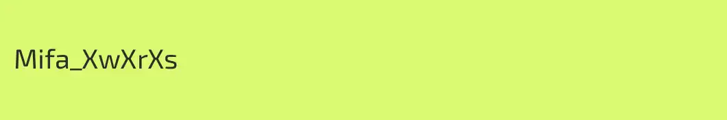 Mifa_XwXrXs 